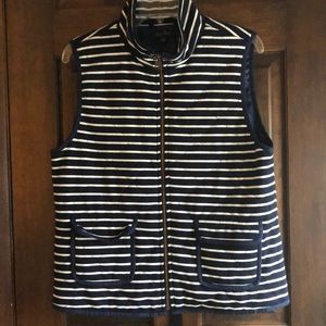 Honey Punch Large Striped Vest
